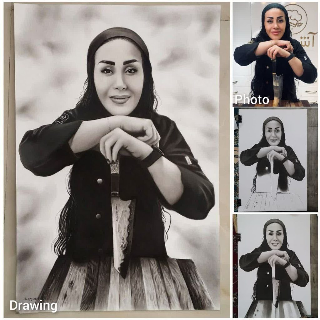 نقاشی سیاه قلم
