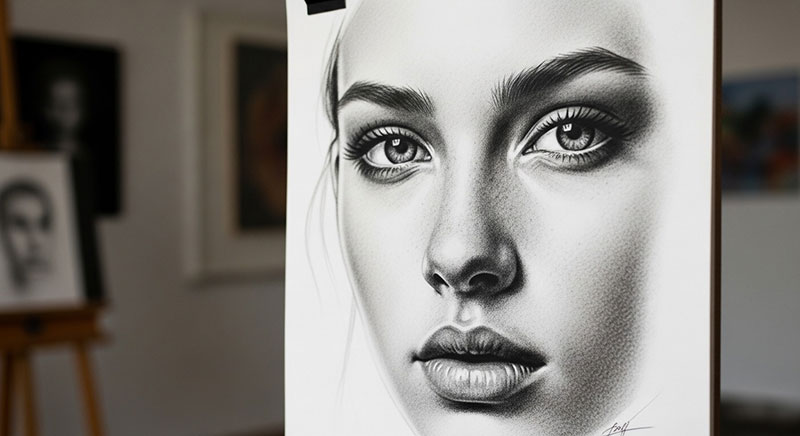 قیمت سفارش نقاشی چهره سیاه قلم: راهنمای کامل و عوامل مؤثر